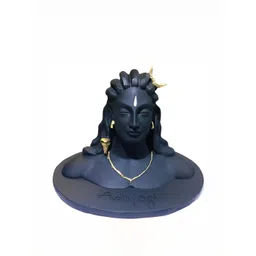 Navyaksh  Black & Gold- Tone Religious Idol Shiva Showpiece-picture-12