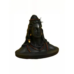 Navyaksh Black & Gold Toned Adiyogi Shiva Religious Idol Showpiece-picture-21