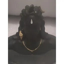 Navyaksh Black Brass Adhi Yogi Showpiece image 2