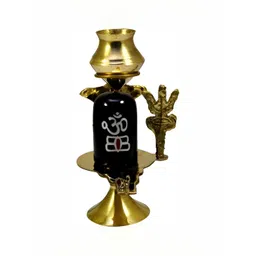 Navyaksh Black Brass Siva Showpiece-picture-13