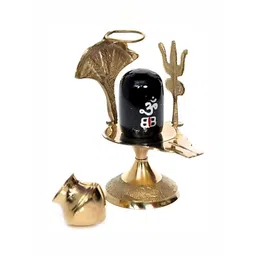 Navyaksh Black Brass Siva Showpiece-picture-12