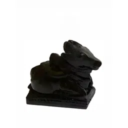 Navyaksh Black Marble Stone Nandi Idol Showpiece-picture-26
