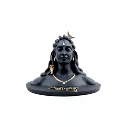Navyaksh Black Marble Yogi Religious Showpiece-picture-24
