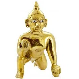 navyaksh Brass Laddu Gopal Idol Showpiece-picture-41