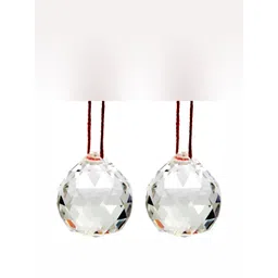 Navyaksh  Clear Crystal Hanging Ball Showpiece-picture-18