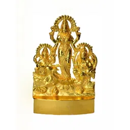 Navyaksh Gold-Toned Metal Laxmi Ganesh Showpiece-picture-38