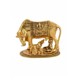 Navyaksh Gold Toned Metal Religious Idols of Statue Decorative Showpiece-picture-32