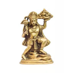 Navyaksh Gold Toned Religious Brass Idol Showpiece-picture-42