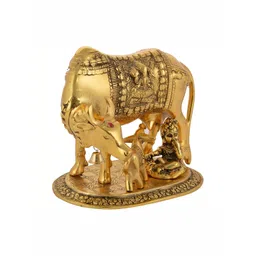 Navyaksh Gold Toned Religious Brass Showpiece-picture-38