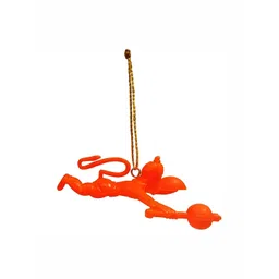 Navyaksh Orange Flying Hanuman Ji Religious Idol Showpiece-picture-30