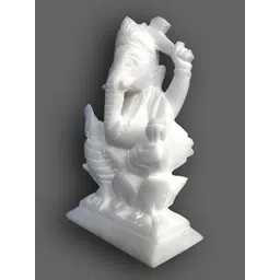 Navyaksh White Religious Marble Showpiece image 5