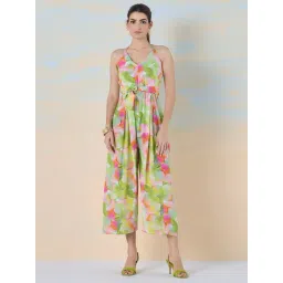 navyasa by liva Green Printed Jumpsuit-picture-30