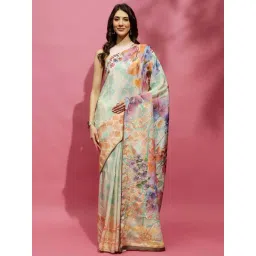 Navyasa By Liva Green Printed Saree-picture-35