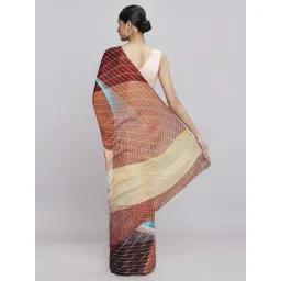 Navyasa By Liva Pink Printed Saree image 2