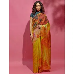 Navyasa By Liva Yellow Printed Saree-picture-30