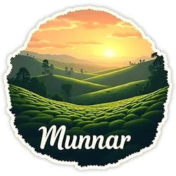 Naxon Munnar Town Theme Souvenir Wooden Fridge Magnet for Refrigerator - Printed Fridge Magnet for Kitchen & Home Decor | Perfect Souvenir Gift | Size 3x3 in | Pack of 1-picture-29