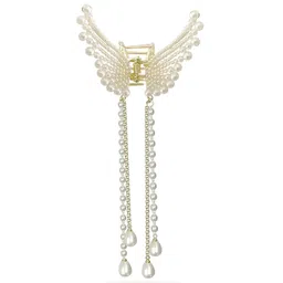 Nayakk Girls Big Butterfly Pearls Stone Hair Clutcher-picture-31