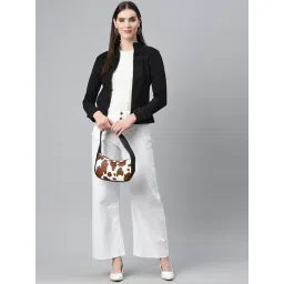 Nayam by Lakshita Black Fleece Solid Jackets image 4