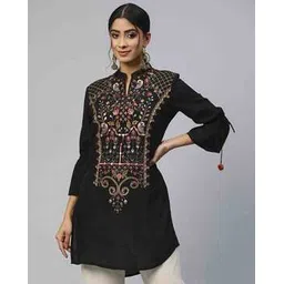 nayam by lakshita Women Embroidered Straight Tunic-picture-10