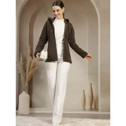 Nayam By Lakshita Women Fleece Crop Open Front Jacket-picture-33