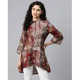 nayam by lakshita Women Floral Print A-Line Tunic-picture-48