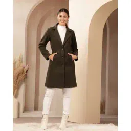 nayam by lakshita Women Regular Fit Coat with Lapel Collar-picture-44