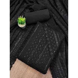 Nayanthara Trends Embroidered Unstitched Dress Material-picture-27