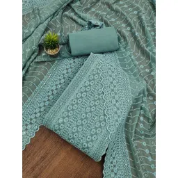 Nayanthara Trends Embroidered Unstitched Dress Material-picture-30