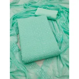 Nayanthara Trends Embroidered Unstitched Dress Material-picture-16