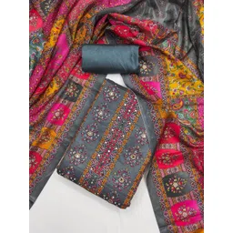 Nayanthara Trends Printed Unstitched Dress Material-picture-39