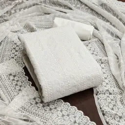 nayanthara trends Unstitched Georgette Salwar Suit Material Embroidered-picture-15