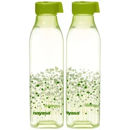 Nayasa Green Set of 2 Plastic Water Bottle-picture-22