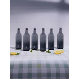 Nayasa Grey Set of 6 Plastic Water Bottle-picture-24