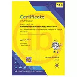 NBC Deep Groove Ball Bearing, Inner Dia 45 mm, Outer Dia 100 mm, Width 25 mm, 6309LLU image 2