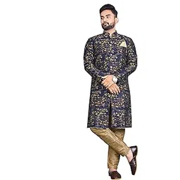 n.b.f fashion Mens Ethnic Wear Indo Western Set-picture-46