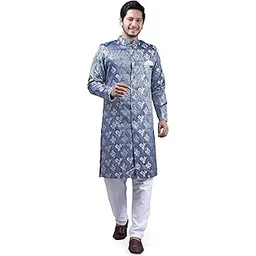 n.b.f fashion Mens Ethnic Wear Indo Western Set-picture-35