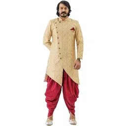 N.B.F Fashion Self Design Sherwani-picture-25