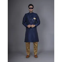 N.B.F Fashion Self Design Sherwani-picture-29