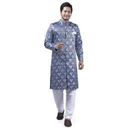 N.B.F Fashion Woven Sherwani-picture-27