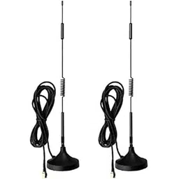 NBR Sucker Omni 5dbi GSM GPRS Small Suction Cup Antenna 433Mhz Magnetic Base 3 m RG174 Cable SMA Male Plug Magnet Seat 5 cm Pack of 2-picture-21