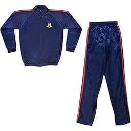 Ncc Tracksuit for unisex,Navy Blue with Red Stripes, Full Zip Jacket and Track Pants-picture-25