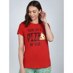 necesera Women Typography Printed Regular Fit Tshirts-picture-33