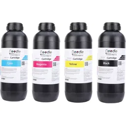 Needle 4x1kg Ink Refill for Cartridge Printers Black + Tri Color Combo Pack Ink Bottle-picture-19