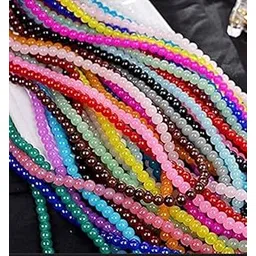 needs collection Needs 500PCs, For Jewelry Making10 Colors Each 50 PC, 8Mm Round Crystal Beads Bulk For Bracelet Diy Crafts Kit, Beginner Bracelet Kit. Jelly Beads, Multicolor-image-7