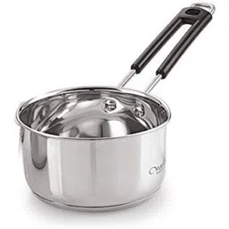 neelam Stainless Steel 10 22G Induction Bottom Sauce Pan Wire Handle, 1150 ml Sauce Pan 18 cm diameter 1.15 L capacity-picture-22