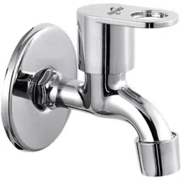 Neelkund Max Brass &a; Stainless Steel Silver Chrome Finish Bib Tap-picture-36
