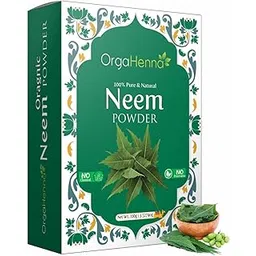 Neem Powder | 100% Pure & Organic Neem Leaves Powder for Face Pack, Hair & Eating | Anti-Pimple, Dandruff Control, Skin & Hair Care | No Chemicals-picture-17