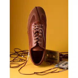 NEEMANS Men The Urban Knits Lace-Ups Woven Design Casual Sneakers-picture-21