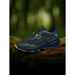 NEEMANS Men Woven Design Mesh Everyday Sneakers-image-5