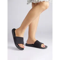 Neemans Men's Coal Black Slides-picture-18